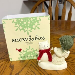 Department 56 Snowbabies Porcelain Figurine - Snow Cat